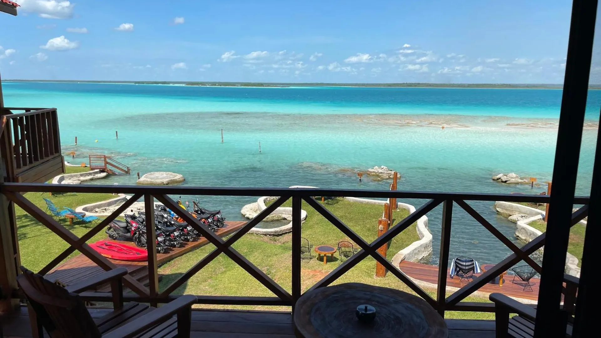 Blue Caribe Bacalar Front Lagoon 멕시코