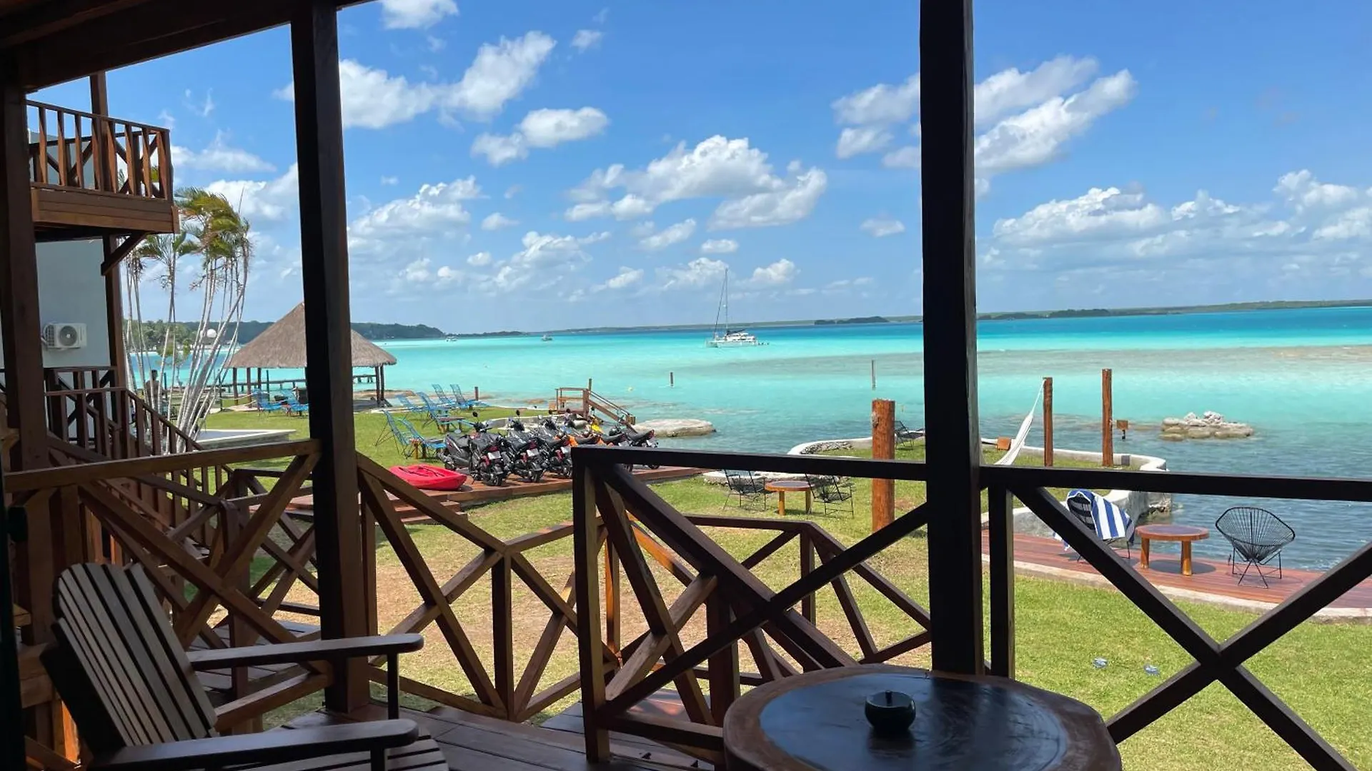 Blue Caribe Bacalar Front Lagoon