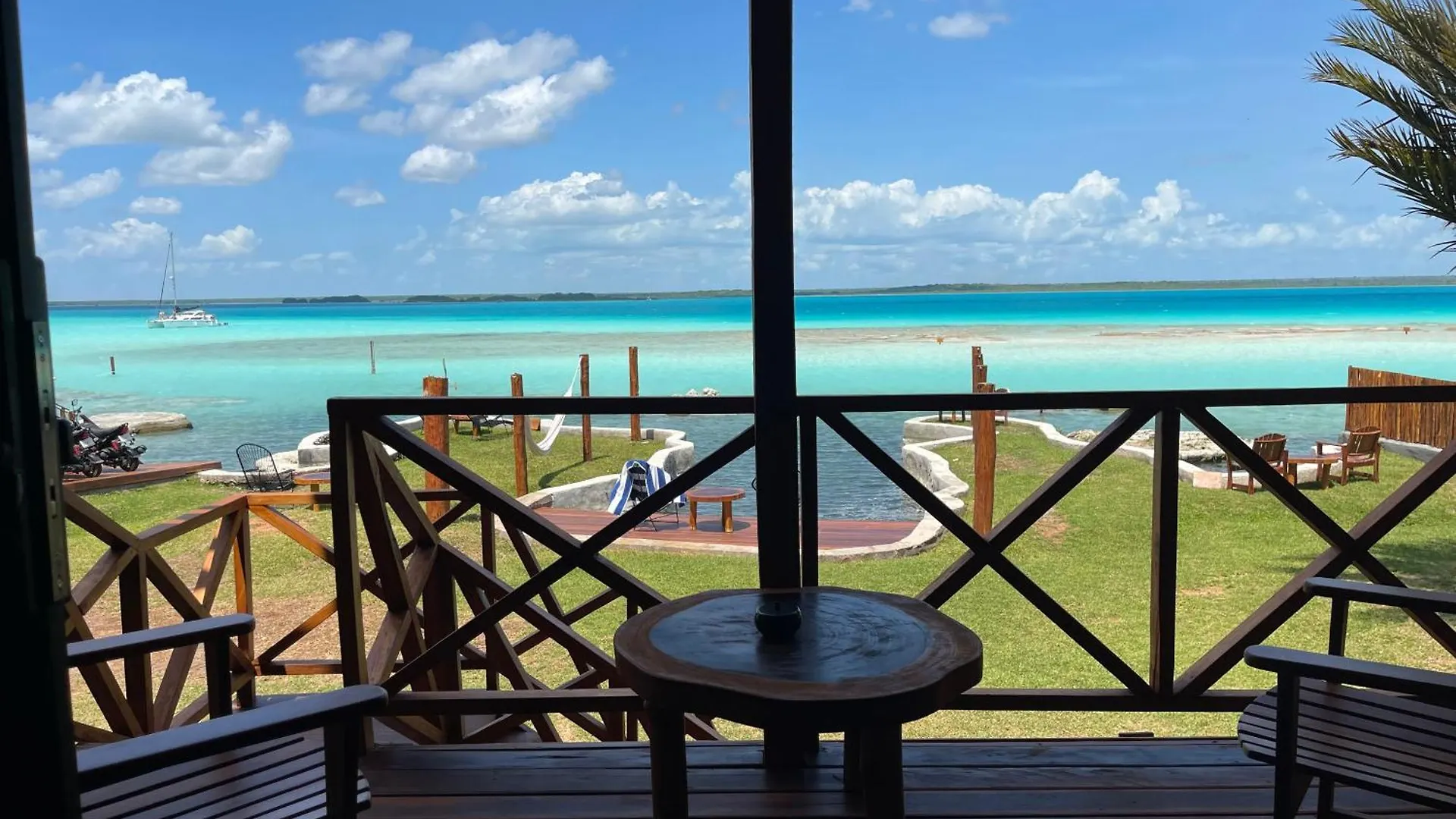 Blue Caribe Bacalar Front Lagoon