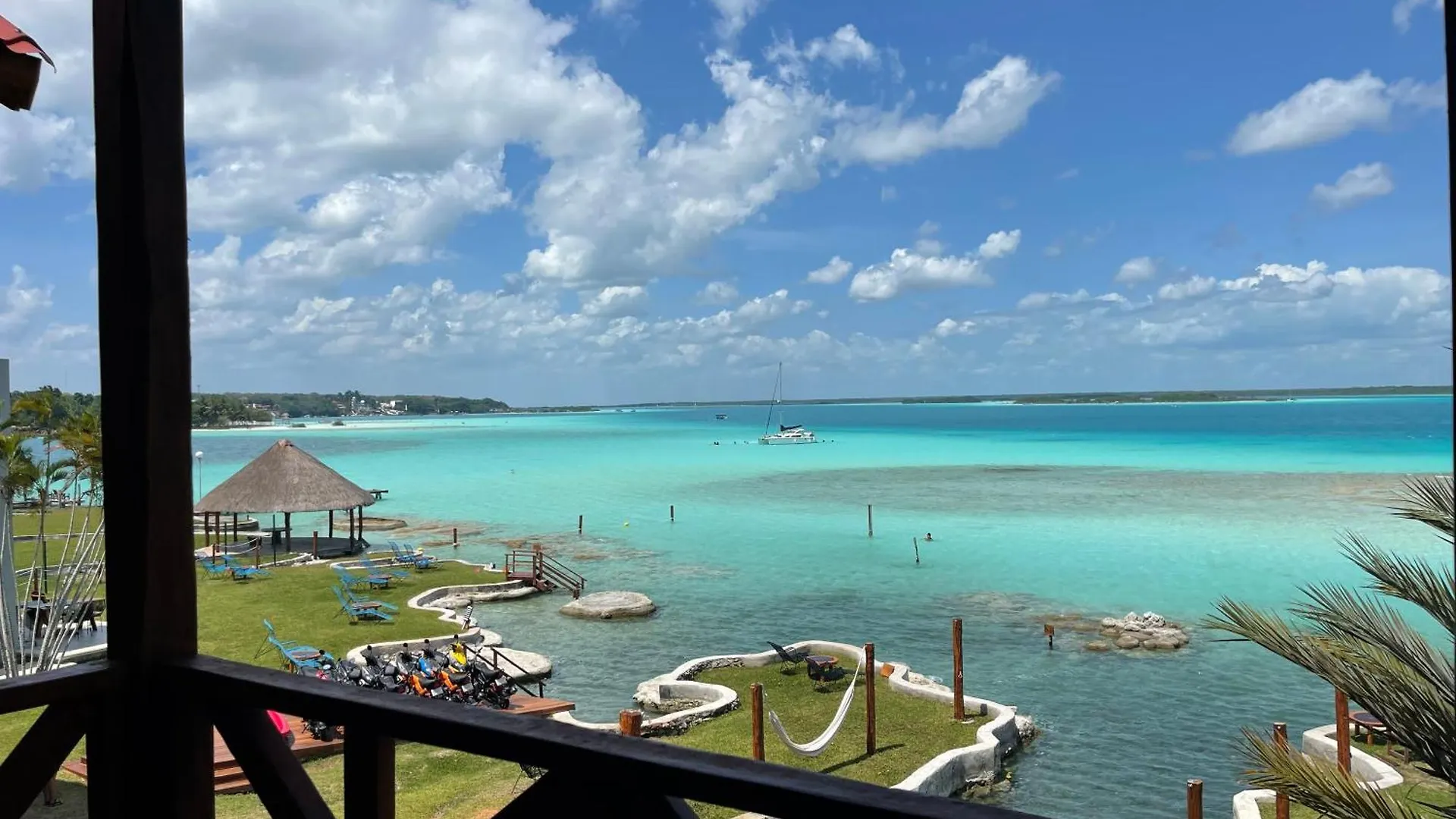 Hotel Blue Caribe Bacalar Front Lagoon