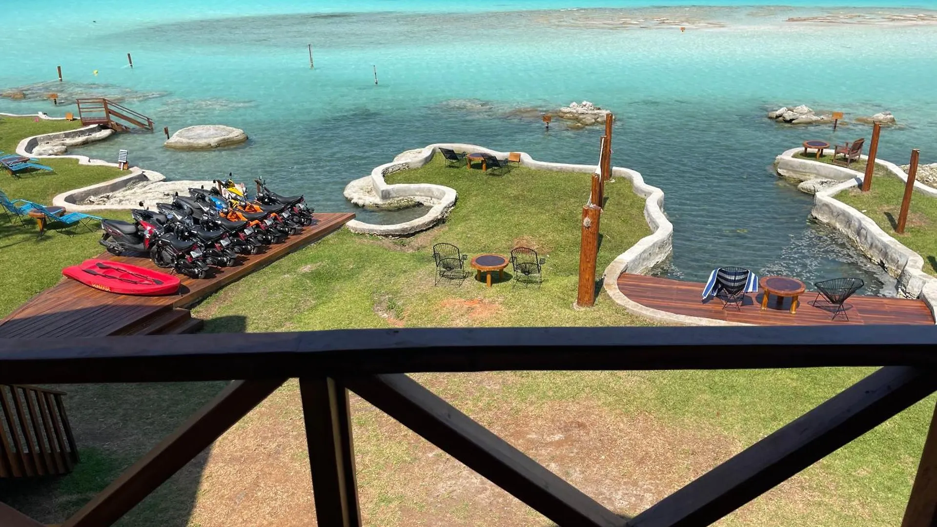 **** Hotel Blue Caribe Bacalar Front Lagoon México